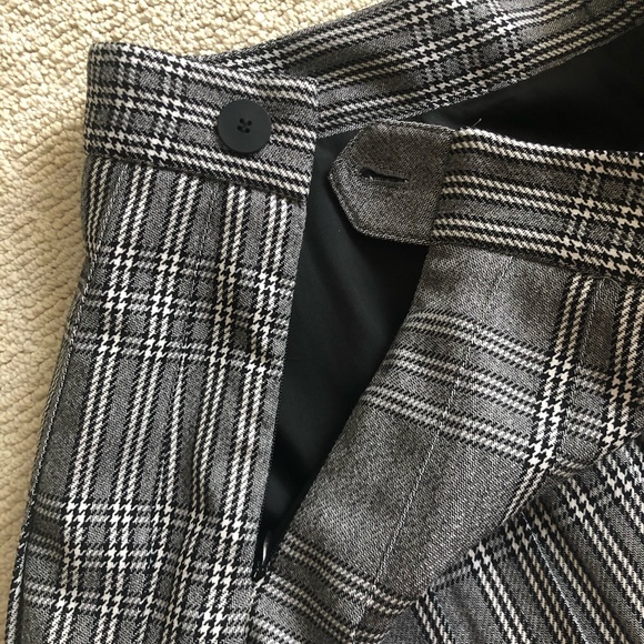 Maje Pleated Gingham Skort - Picture 5 of 7